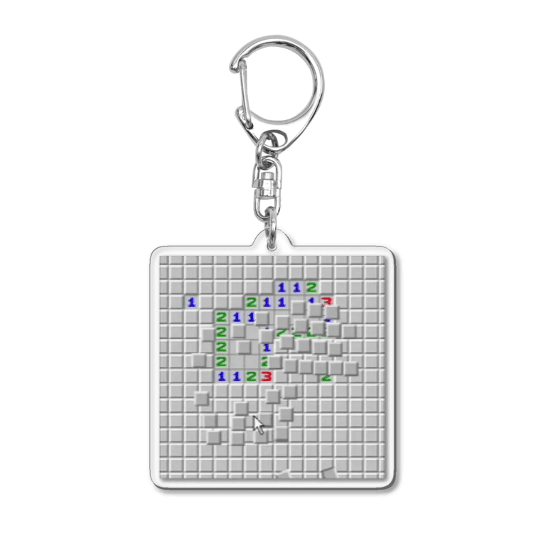 マインスイーパカオスのアクリルキーホルダー